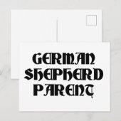 Mutterschäfer Postkarte (Vorne/Hinten)