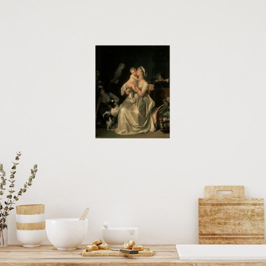 Mutterschaft, 1805 poster (Küche)