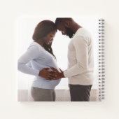 Mutterschaft 4 Fotos Eltern zu buchen Notizblock (Rückseite)