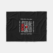 Mutterschaft - alle fantastischen Sache-Mütter tun Fleecedecke (Vorderseite (Horizontal))