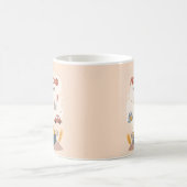 Mutterschaft Atme Ruhige Kunst Kaffeetasse (Mittel)