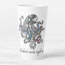 Mutterschaft braucht acht Arme künstlerischen Okto