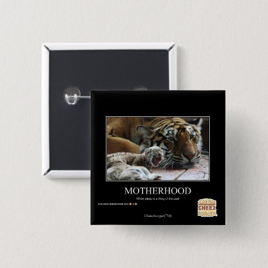 Mutterschaft Button (Vorne & Hinten)