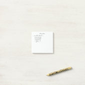 Mutterschaft Crazy Loud Liebe Personalisiert Post-it Klebezettel (Auf Schreibtisch)