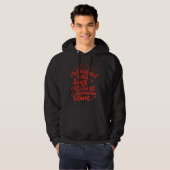 Mutterschaft durch Liebe angetrieben durch Kaffeeh Hoodie (Vorne ganz)