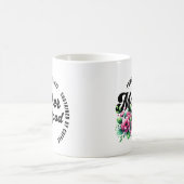 Mutterschaft durch Liebe angetrieben Kaffeetasse (Mittel)