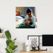 Mutterschaft Elin Danielson-Gambogi 1893 Poster (Heimbüro)