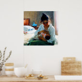 Mutterschaft Elin Danielson-Gambogi 1893 Poster (Küche)