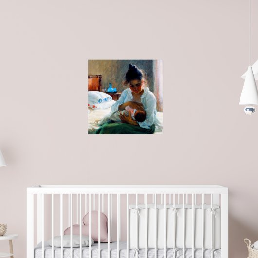 Mutterschaft Elin Danielson-Gambogi 1893 Poster (Kinderzimmer 2)