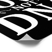 Mutterschaft erfordert Liebe, nicht DNA-Pflege Poster (Ecke)