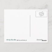 Mutterschaft: Giraffen Postkarte (Rückseite)