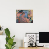 Mutterschaft in Pouldu, Abend Poster (Heimbüro)