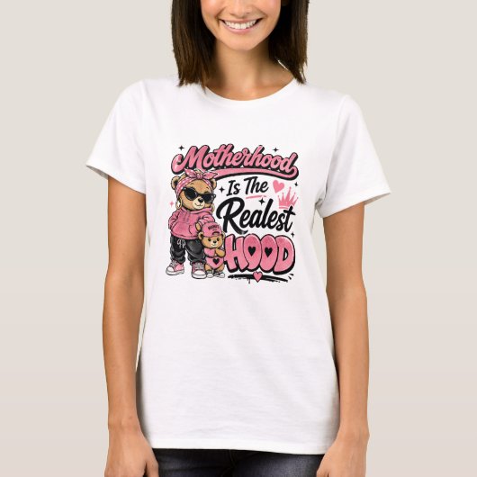 Mutterschaft ist das authentischste Geschenk zum M T-Shirt (Vorderseite)