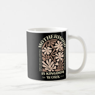Mutterschaft ist der Tag der Christlichen Mütter i Kaffeetasse