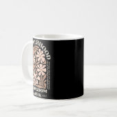 Mutterschaft ist Königreichsarbeit Frohen Mutterta Kaffeetasse (Vorderseite Links)