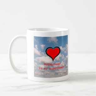 Mutterschaft ist meine Supermacht Kaffeetasse