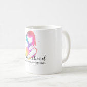 Mutterschaft Kaffeetasse (VorderseiteRechts)