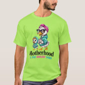 Mutterschaft Mama Mutter Gans Muttertag T-Shirt (Vorderseite)