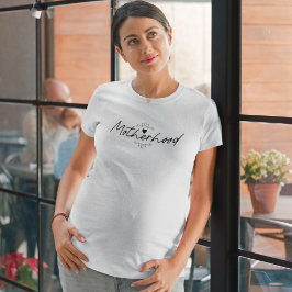 Mutterschaft, modern und elegant T-Shirt