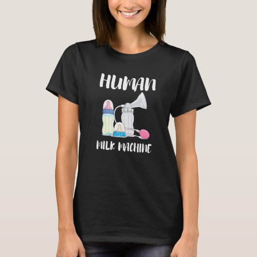 Mutterschaft Pflege Milch Ma T-Shirt (Vorderseite)