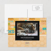 Mutterschaft Postkarte (Vorne/Hinten)
