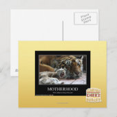 Mutterschaft Postkarte (Vorne/Hinten)