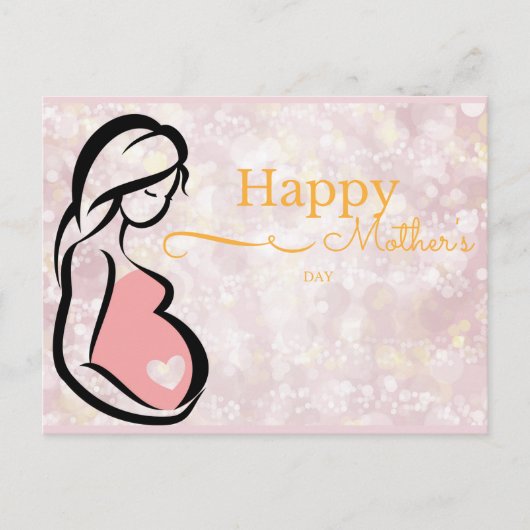 Mutterschaft sollte keine vorbestehende Bedingung Postkarte (Vorderseite)