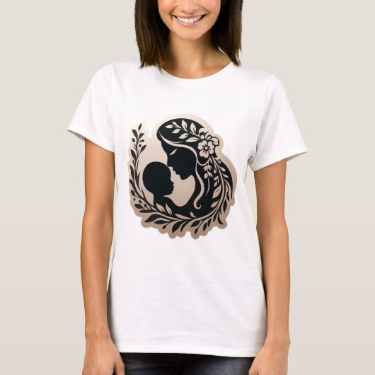 Mutterschaft T-Shirt (Vorderseite)
