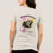 Mutterschaft Tri-Blend Shirt (Rückseite)