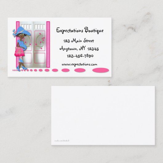 Mutterschaft Visitenkarte (Vorne/Hinten)