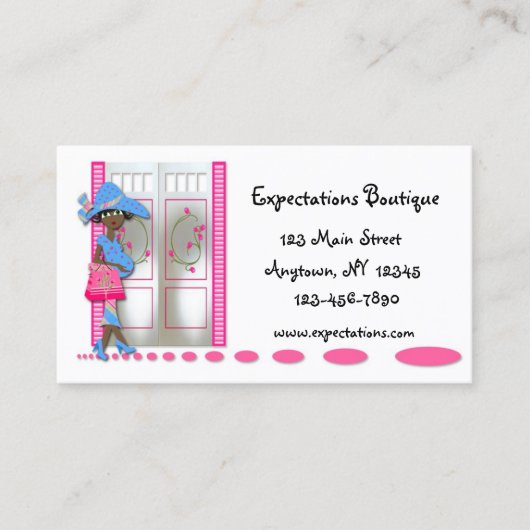 Mutterschaft Visitenkarte (Vorderseite)