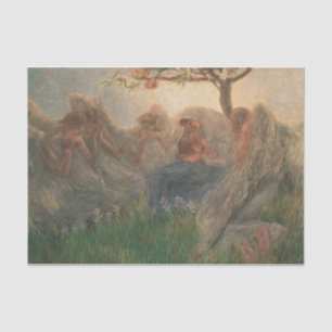 Mutterschaft von Gaetano Previati Seidenpapier