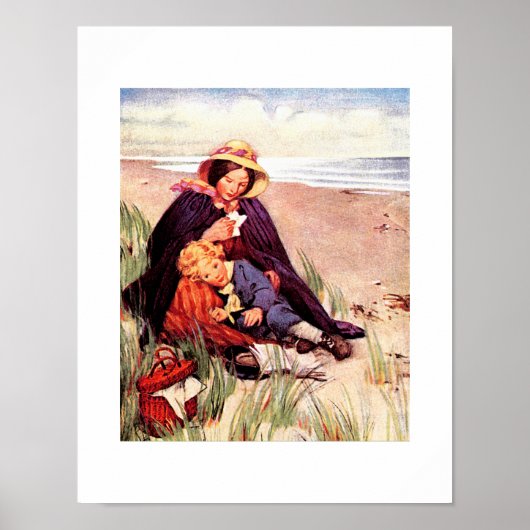 Mutterschaft von Jessie Willcox Smith Druck Poster (Vorne)