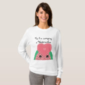Mutterschaft - Watermelon-T - Shirt (Vorne ganz)