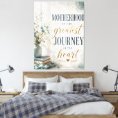 Mutterschaft Zitat Leinwand Wandkunst Muttertag Ge (Insitu (Schlafzimmer))