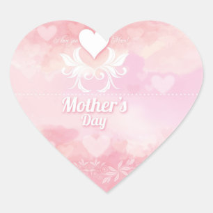 Mutterschafterin Herz-Aufkleber