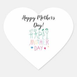 Mutterschafterin Herz-Aufkleber