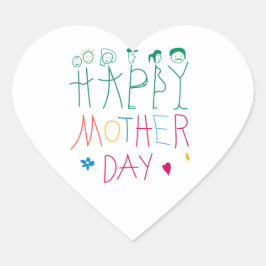 Mutterschafterin Herz-Aufkleber