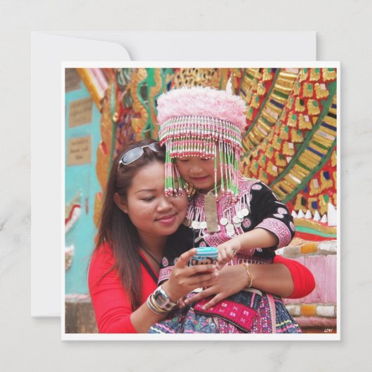 Mutterschaftskarte Thailand (Vorderseite)