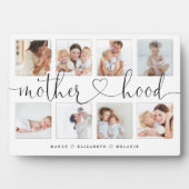 Mutterschaftsskript | Geschenk für Mütter FotoColl Fotoplatte (Vorderseite)