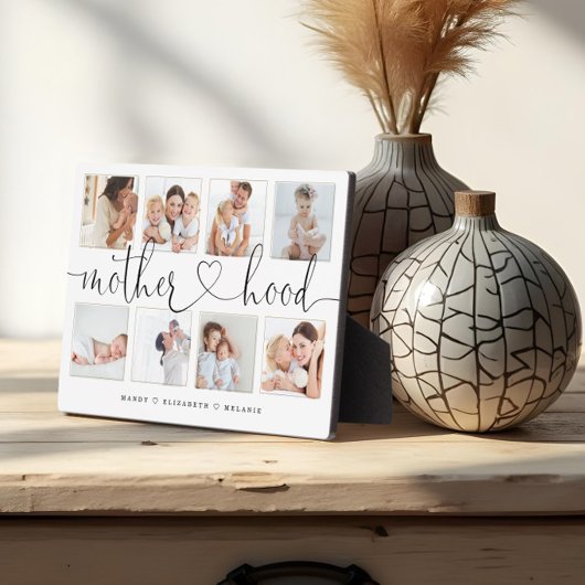 Mutterschaftsskript | Geschenk für Mütter FotoColl Fotoplatte