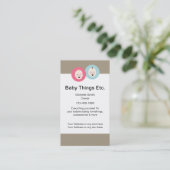 Mutterschaftsspeicher-Visitenkarten Visitenkarte (Stehend Vorderseite)