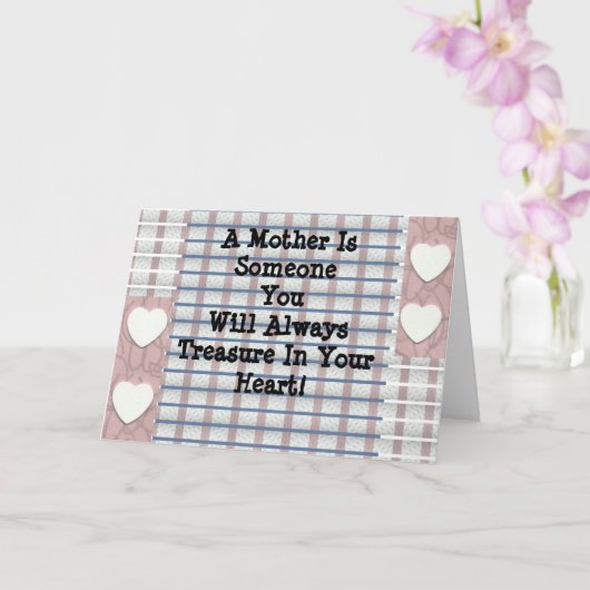 Mutterschatz Karte (Orchidee)