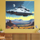 Mutterschiff Akrylic Wall Art Leinwanddruck (Insitu (Wohnzimmer))