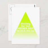 Mutterschiff Postkarte (Vorne/Hinten)