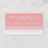 Mutterschutz Rabattkarte (Rückseite)