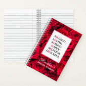 Muttersprache Akronym Rote Rosen Gebet Journal Notizblock (Innen)