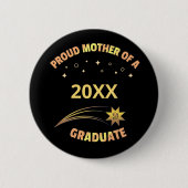 Muttersprachler eines Absolventen-Abschlusses Button (Vorderseite)