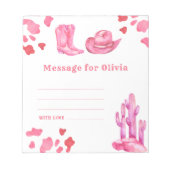 Muttersprachlerin Notizblock (Vorderseite)