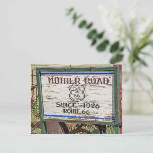Mutterstrasse - Route 66 Postkarte (Stehend Vorderseite)